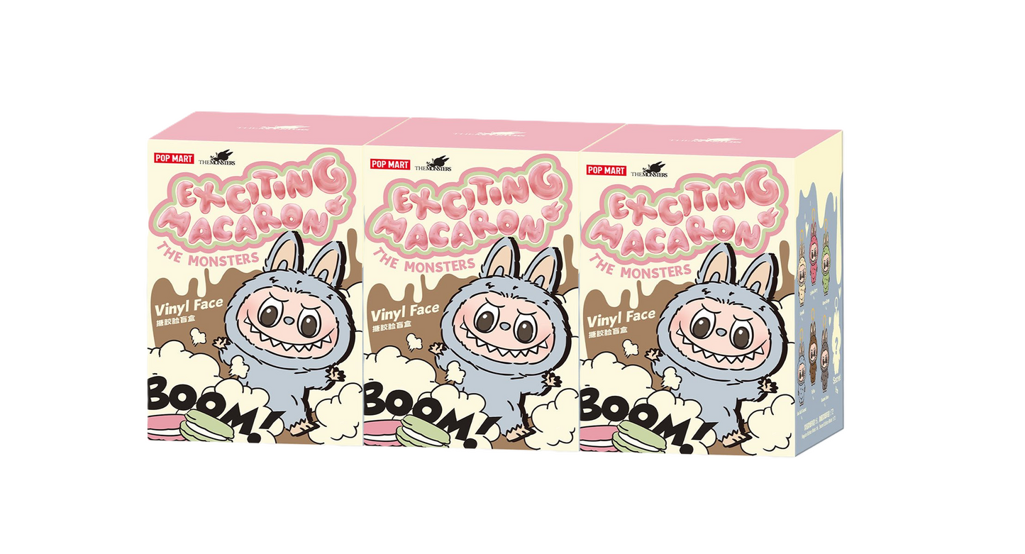 POP MART LABUBU THE MONSTERS TASTY MACARONS SÜRPRİZ KUTU SERİSİ